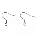 Earring holder Stainless steel hook N°05 x 5 pairs