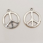 Peace & Love Charm N°09 Silver