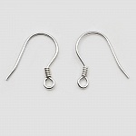 925 silver hook earring holder N°04 x 1 pair