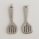 Charm Spatula Kitchen N°02 Silver