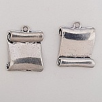 Book charm Parchment grimoire N°02 Silver.