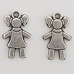 Children's charm N°29-02 Zamak (Silver plated)
