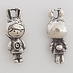 Childrens charm N°31 Zamak (Silver plated)