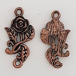 Flower Charm Metal N°071 Copper