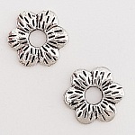 Flower charm Metal N°113 Silver