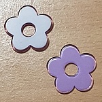 Synthetic Flower 27 mm Purple
