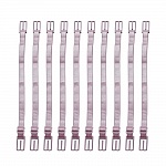 Elastic strap Adjustable mask extension ear hook Fushia mask extension