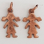 Charm Child N°48 Girl Copper