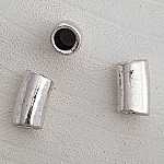 Pearl tube Silver N°01