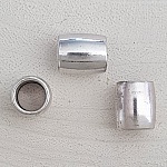 Pearl tube Silver N°03