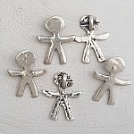 Child Charm N°61 Lot of 5 Pieces