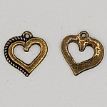Heart charms N°17 V