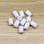Elastic Fastener Buckle for Adjustable Mask Rope White x 10 pieces