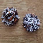 Frayed Fabric Flower Fancy No. 37