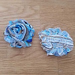 Frayed Fabric Flower Fancy No. 55