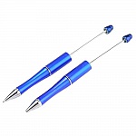 Cobalt Blue Decorative Bead Pen to customize x 1 piece