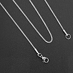 Necklace N°12 in stainless steel 45 cm
