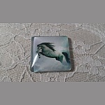 square glass cabochon 30mm 030 