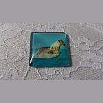 square glass cabochon 30mm 022 