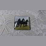 square glass cabochon 30mm 017 