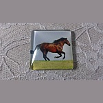 square glass cabochon 30mm 009 