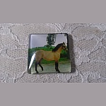 square glass cabochon 30mm 007 