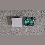 square glass cabochon 25mm 047 