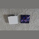 square glass cabochon 25mm 034 