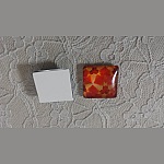 square glass cabochon 25mm 025 