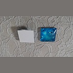 square glass cabochon 25mm 019 
