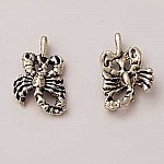 Zodiac sign charm Scorpio Silver Metal N°01