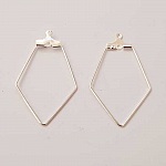 Diamond Primer Silver Earring Holder N°01 x 1 piece