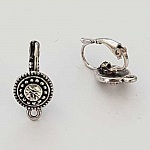 Dormeuse Earring Holder N°103-02 x 1 Pair Silver