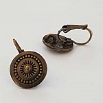 Dormeuse Earring Holder N°116 x 1 Pair Bronze