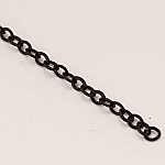 1.75 M de chaine Noir N°06 3 x 2 mm