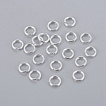 10 Anneaux de jonction ouvert 05 mm Inoxydable Argent Clair