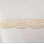 Dentelle Style Tulle Ecru 35 mm N°01