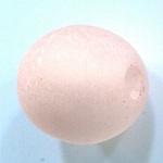 Perle Polaris Mat Ronde 16 mm Light Peach 01 x 1 Pièce
