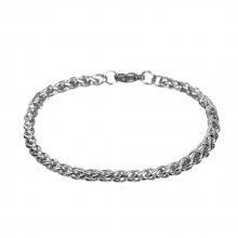 Bracelet N°05 in 304 stainless steel 21.5 cm