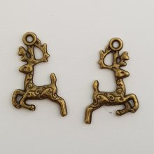 Deer Charm N°02 x 2 Pieces