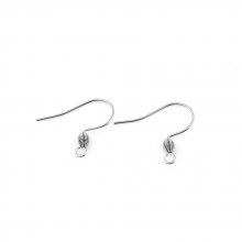 Earring Holder Stainless Steel Hook N°01-02 X 1 Pair