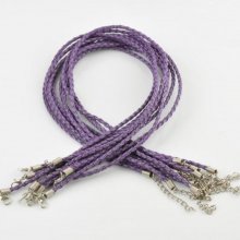 1 Braided cord N°07 - Collar support 3 mm diameter