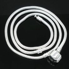 Necklace 50cm Silver N°01