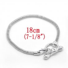 European Toggle Bracelet 18cm