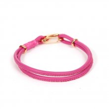 European Double Uni Fushia Bracelet