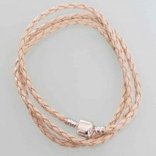 Braided necklace 58cm N°01