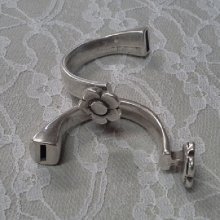 Half Bracelet in Zamak 10 mm x 2.5 mm