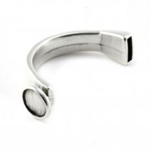 Half Bracelet in Zamak 12 mm x 03 mm