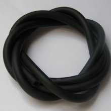 1 meter Pvc Hollow cord 3 mm Black