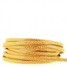 Yellow/Gold lizard strap 05 mm per 20 cm